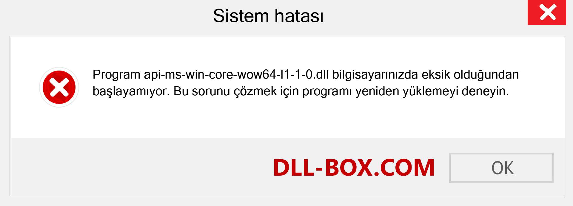api-ms-win-core-wow64-l1-1-0.dll dosyası eksik mi? Windows 7, 8, 10 için İndirin - Windows'ta api-ms-win-core-wow64-l1-1-0 dll Eksik Hatasını Düzeltin, fotoğraflar, resimler